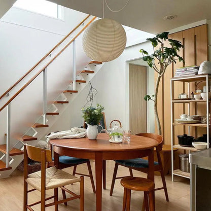 Japanese Harmony Pendant Light - Adjustable Height Kitchen Pendant Lighting 5