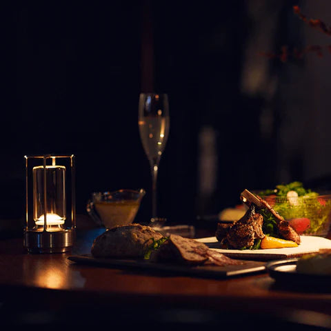 Crystal Cylinder Table Lamp with Touch Sensor