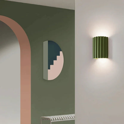 Modern Artistic Resin Wall Sconce Light with LED for Versatile Home Spaces 2