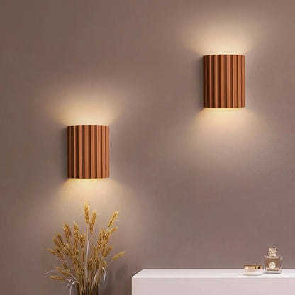 Modern Artistic Resin Wall Sconce Light with LED for Versatile Home Spaces 8