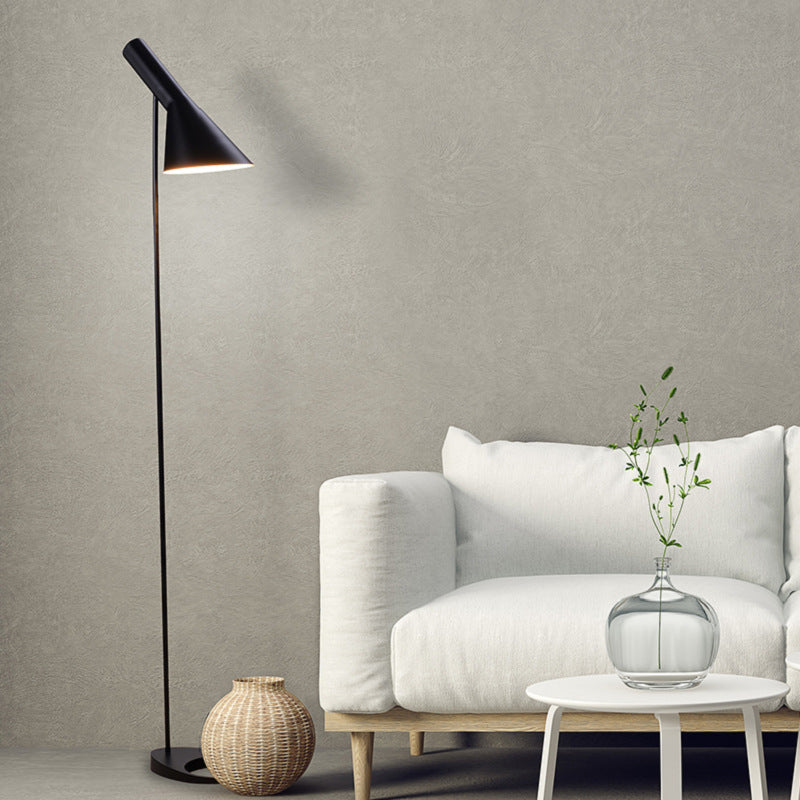 Floor Lamp with Adjustable Arm for Living Room Lighting