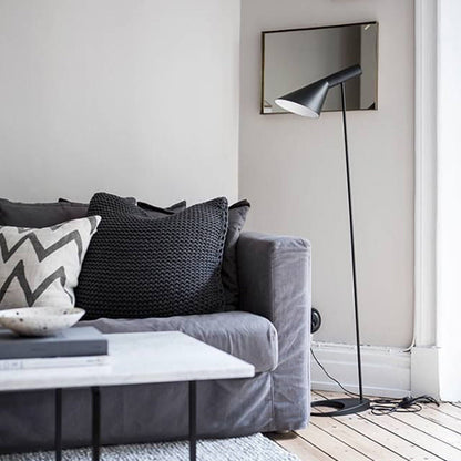Floor Lamp with Adjustable Arm for Living Room Lighting