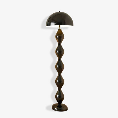 Modern Black Floor Lamp with Adjustable Warm Light for Living Room Use 1