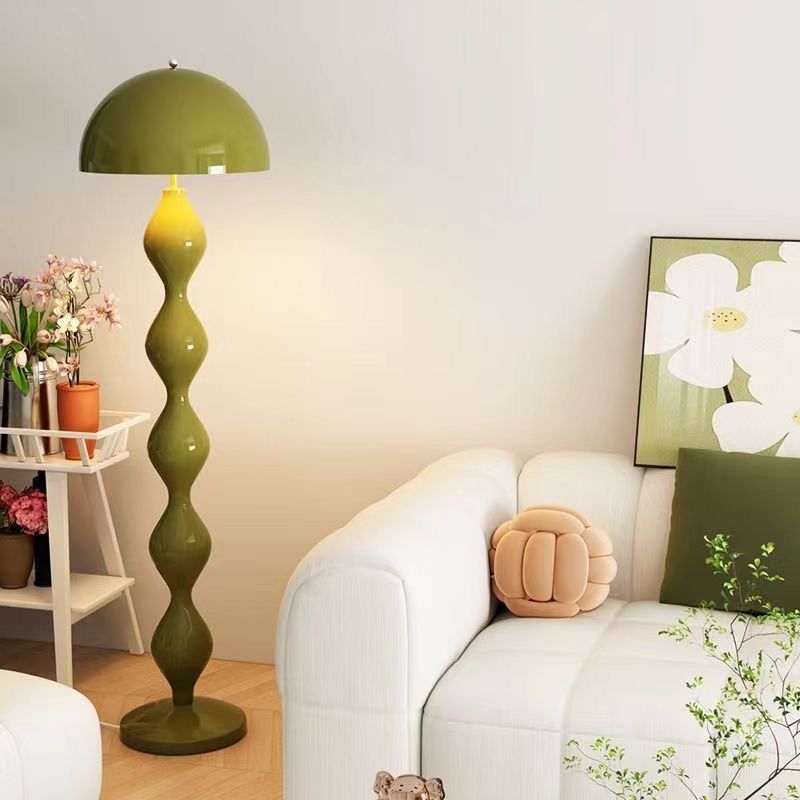 Modern Black Floor Lamp with Adjustable Warm Light for Living Room Use 7