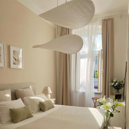 Modern Black Pendant Light with Integrated LED for Kitchen and Indoor Spaces 4