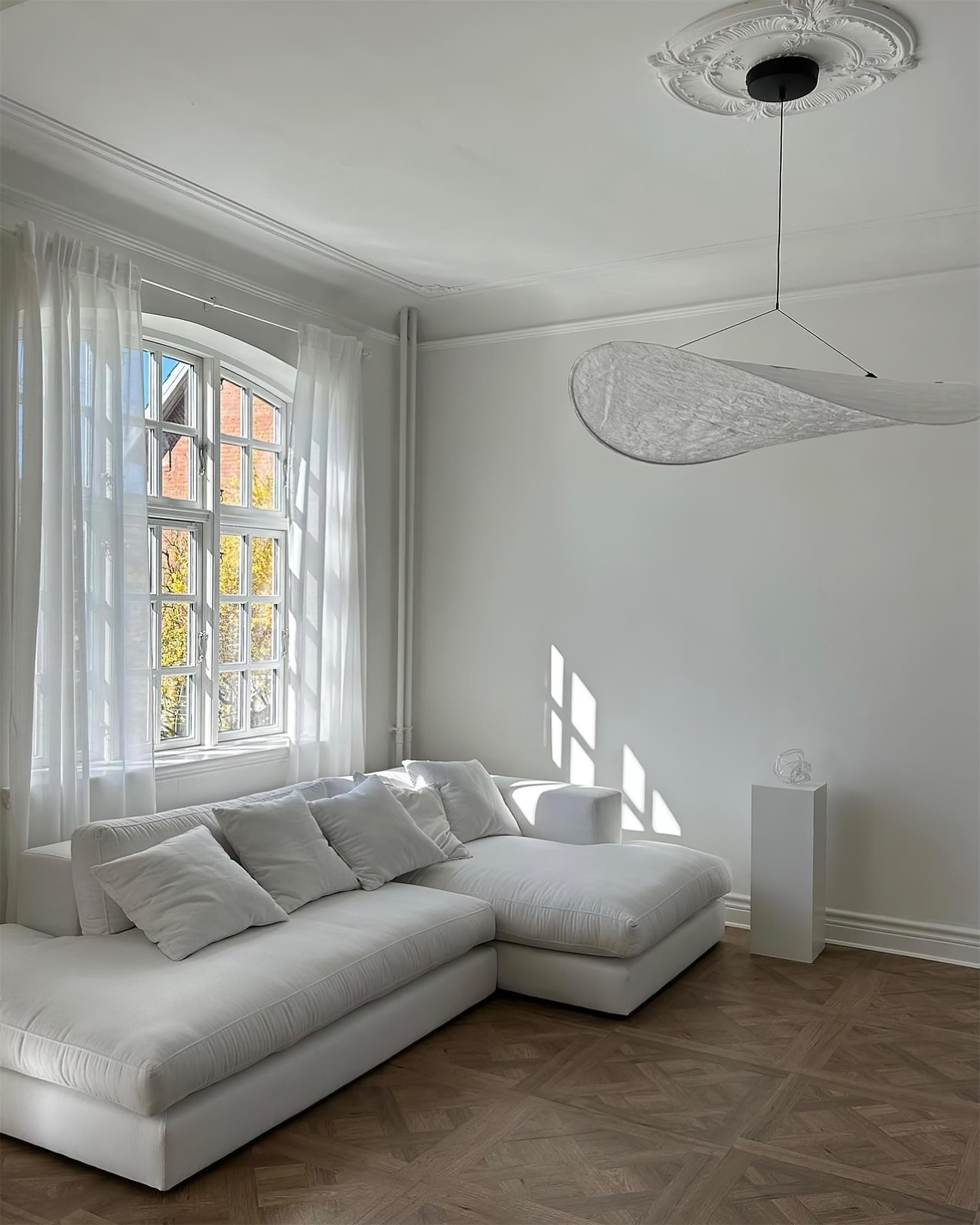 Modern Black Pendant Light with Integrated LED for Kitchen and Indoor Spaces 7