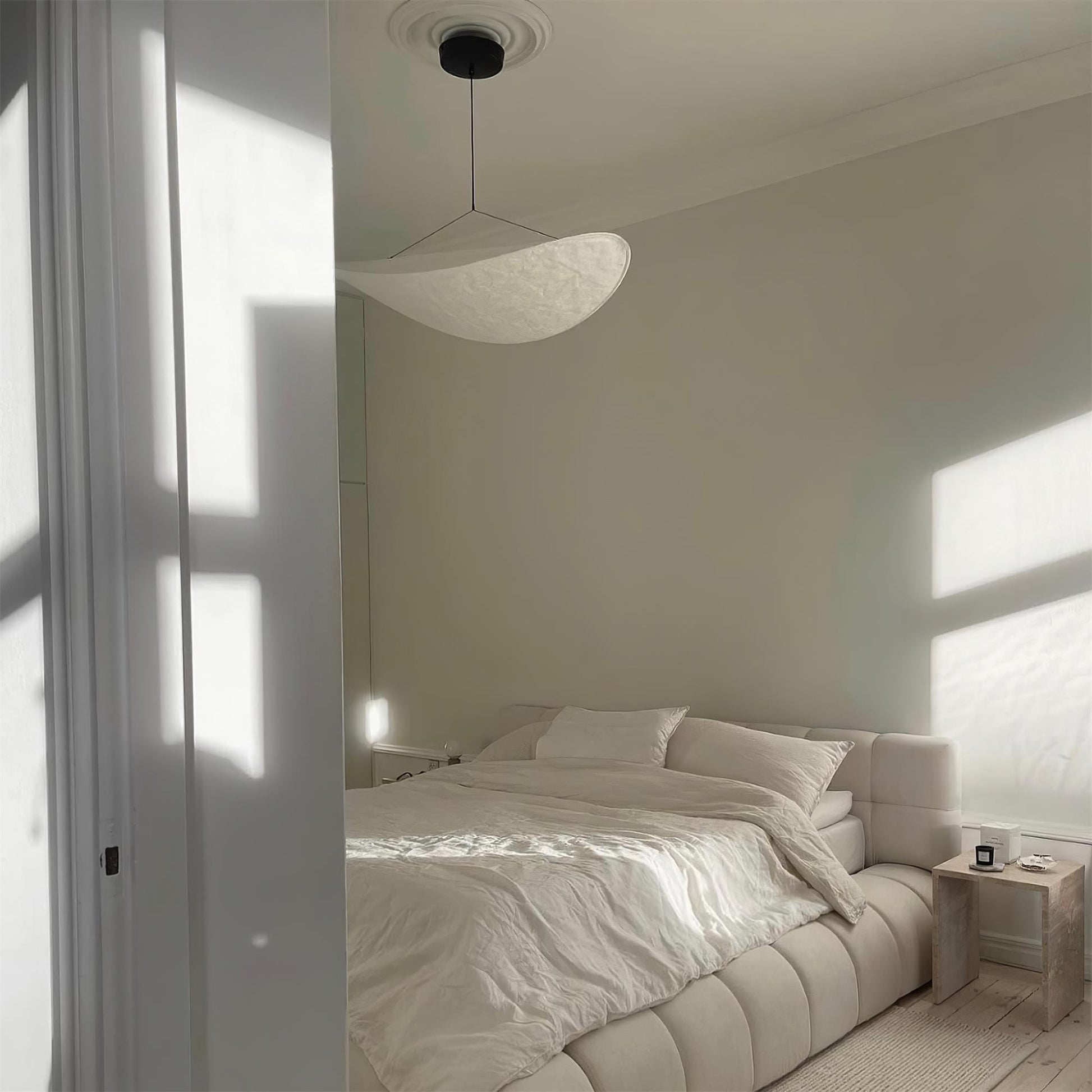 Modern Black Pendant Light with Integrated LED for Kitchen and Indoor Spaces 8