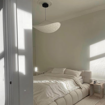 Modern Black Pendant Light with Integrated LED for Kitchen and Indoor Spaces 8