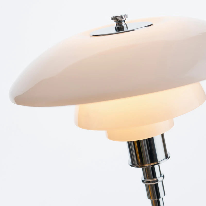 Modern Danish Table Lamp - Elegant Glass Design for Bedroom & Living Room 8