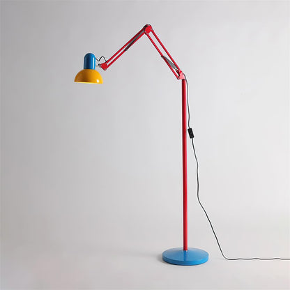 Modern Floor Lamp with Adjustable Arm for Living Room Lighting