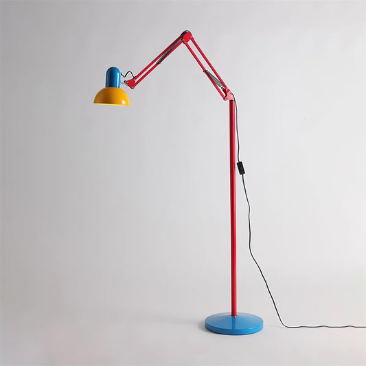 Modern Floor Lamp with Adjustable Arm for Living Room Lighting