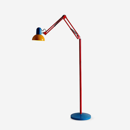 Modern Floor Lamp with Adjustable Arm for Living Room Lighting