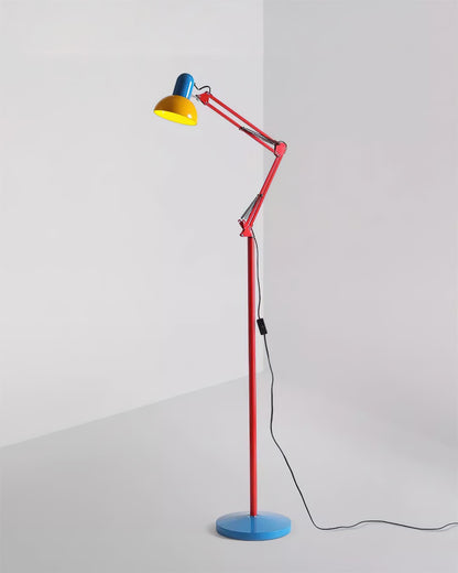 Modern Floor Lamp with Adjustable Arm for Living Room Lighting