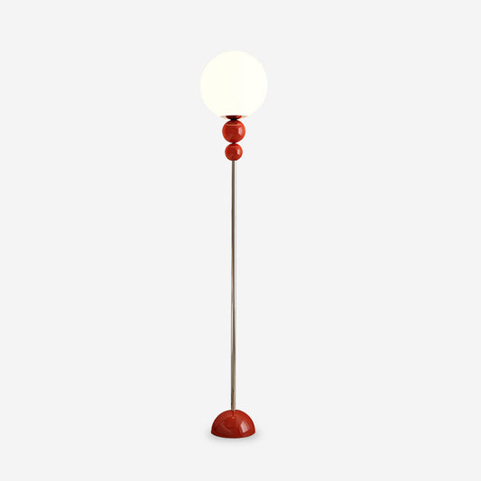 Modern Floor Lamp with Metal and Glass Design for Living Room Ambiance 1