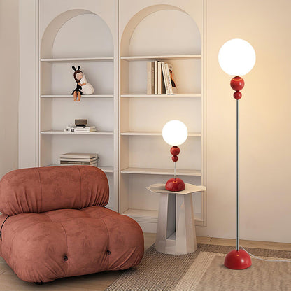 Modern Floor Lamp with Metal and Glass Design for Living Room Ambiance 4