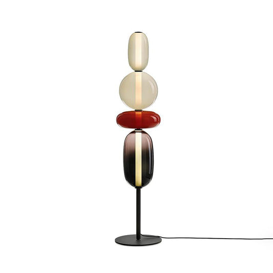 Modern Floor Lamp with Remote Control Dimming for Living Room Decor 0
