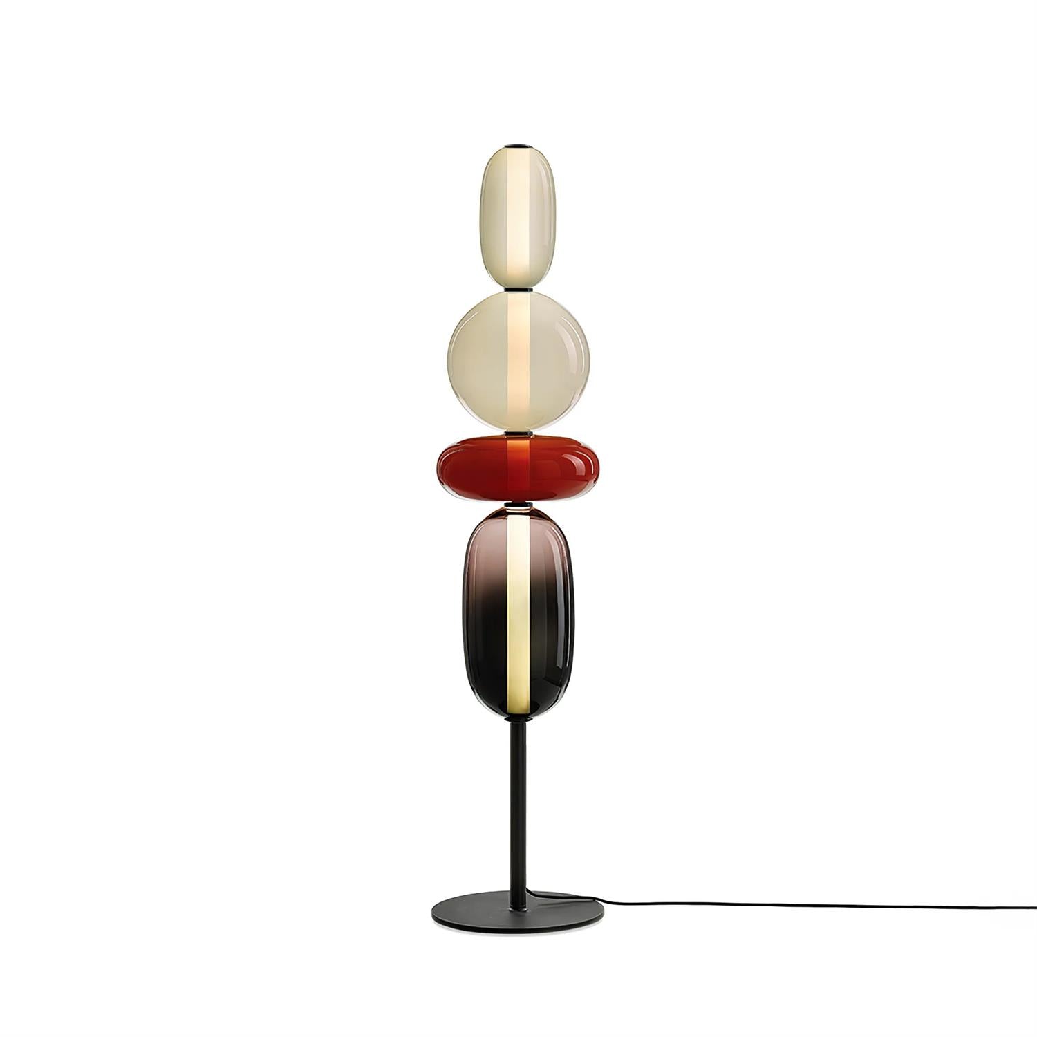 Modern Floor Lamp with Remote Control Dimming for Living Room Decor 1
