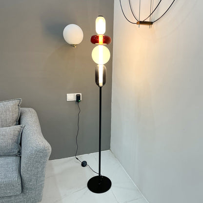 Modern Floor Lamp with Remote Control Dimming for Living Room Decor 7