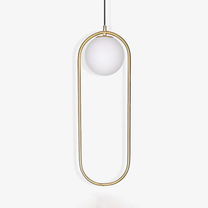 Modern Glass Pendant Lamp - Elegant Brass Ceiling Light Fixture for Stylish Interiors 19