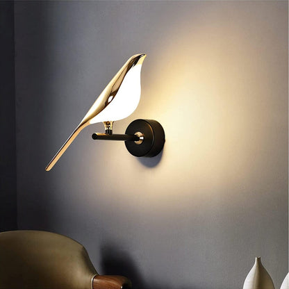Modern LED Bird Wall Sconce Light with Artistic Design for Indoor Spaces 2