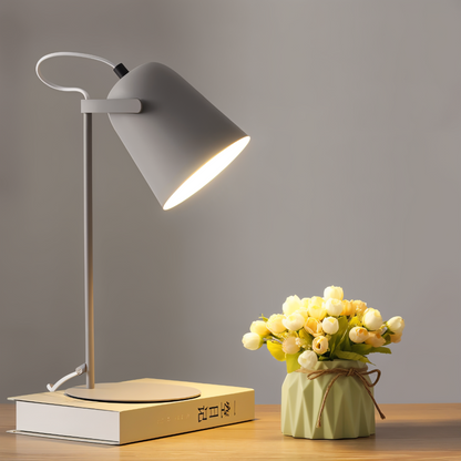 Modern Rotating Table Lamp with Adjustable Light for Reading and Studying 5