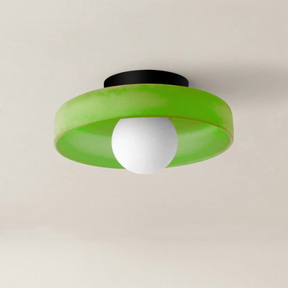 Modern Round Flush Mount Ceiling Light for Contemporary Kitchen and Dining Spaces 10