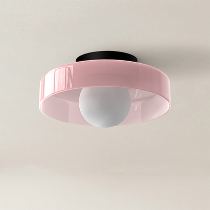 Modern Round Flush Mount Ceiling Light for Contemporary Kitchen and Dining Spaces 11
