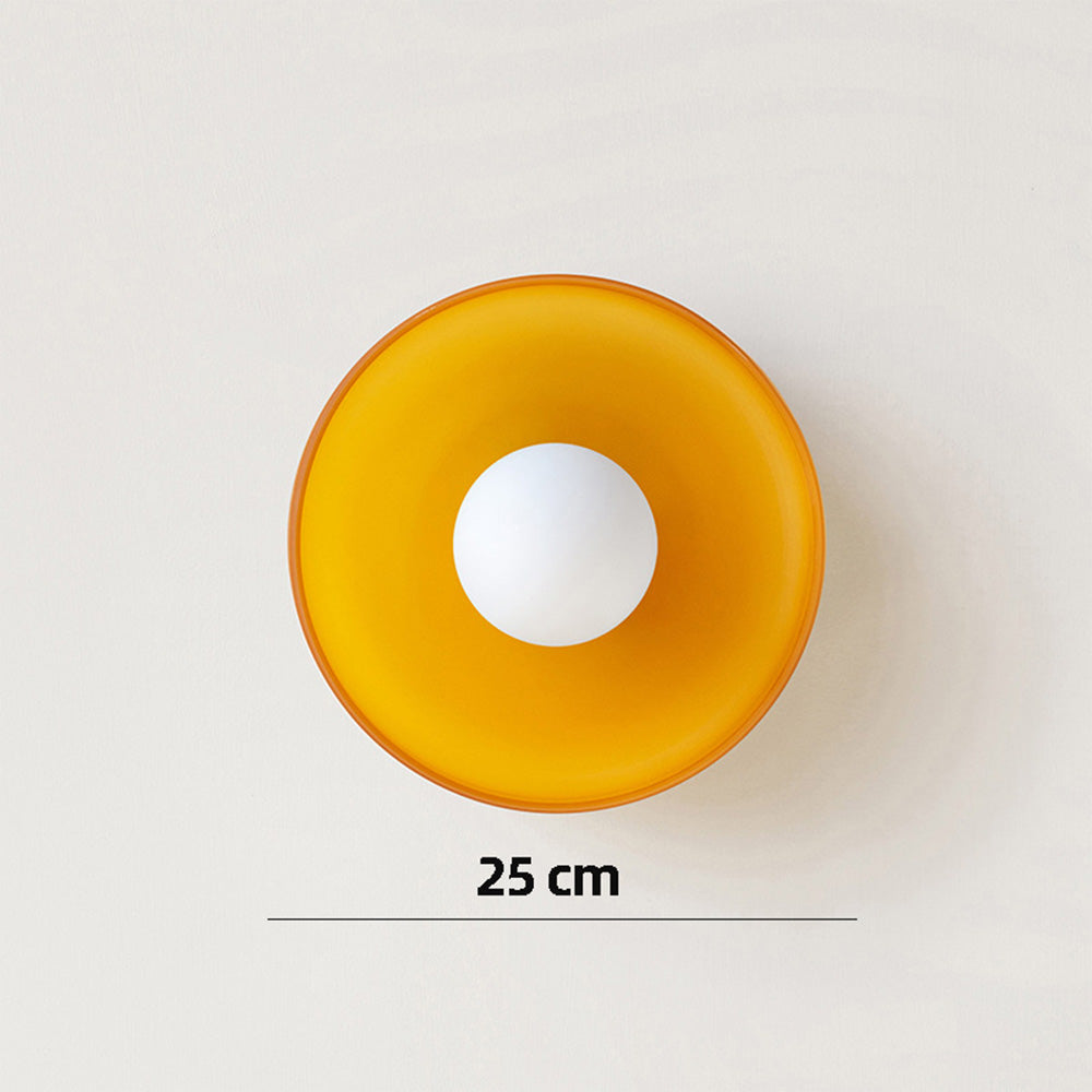 Modern Round Flush Mount Ceiling Light for Contemporary Kitchen and Dining Spaces 6
