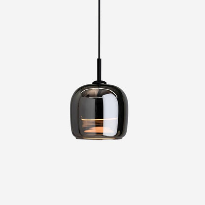 Modern Smoky Glass Pendant Lamp for Elegant Kitchen Island Pendant Lighting 1