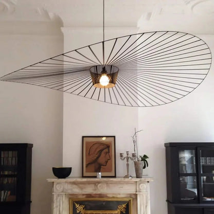 Modern Straw Hat Pendant Light - Stylish Kitchen Pendant Lighting Fixture 2