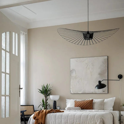 Modern Straw Hat Pendant Light - Stylish Kitchen Pendant Lighting Fixture 8