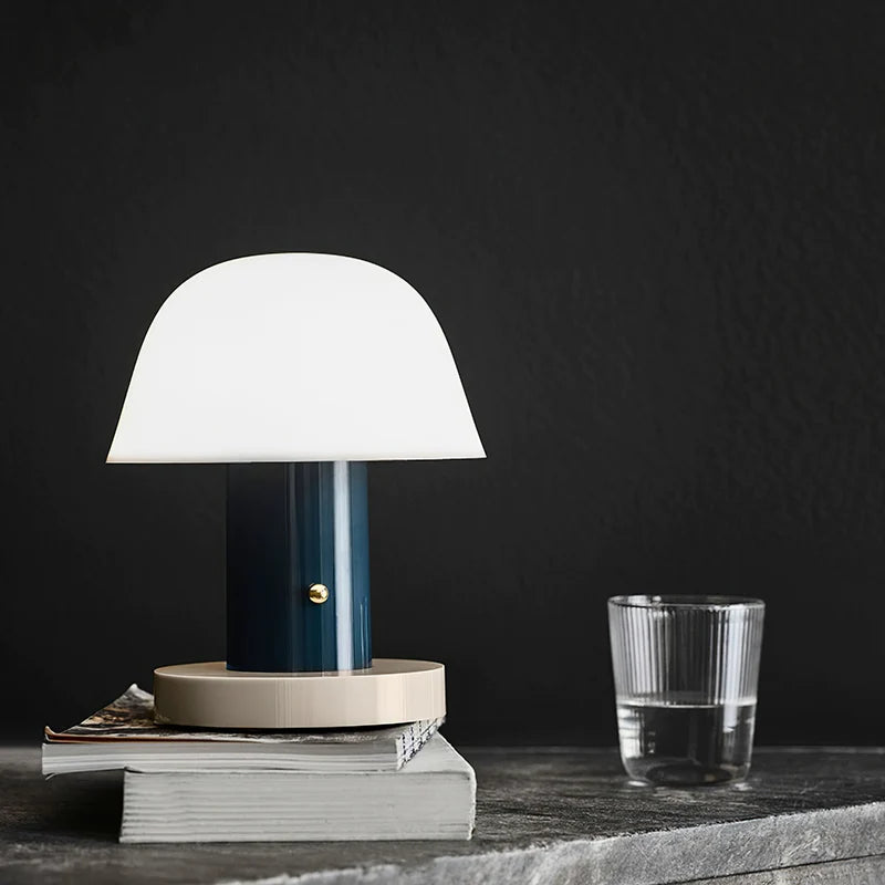 Modern Stylish Table Lamp with USB Port for Cozy Ambiance in Bedroom or Living Room 5