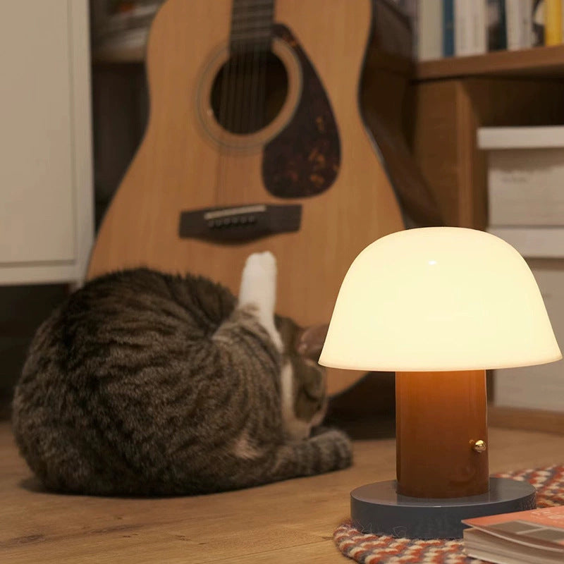 Modern Stylish Table Lamp with USB Port for Cozy Ambiance in Bedroom or Living Room 8