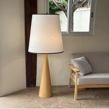 Modern Wooden LED Floor Lamp for Living Room and Bedroom Decor 5