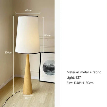 Modern Wooden LED Floor Lamp for Living Room and Bedroom Decor 7