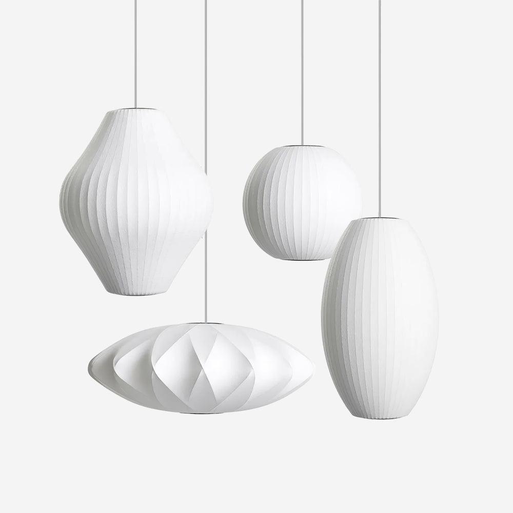 Nelson Bubble Pendant Lamp - Adjustable Height Kitchen Pendant Lighting Fixture 1