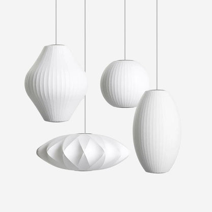Nelson Bubble Pendant Lamp - Adjustable Height Kitchen Pendant Lighting Fixture 1