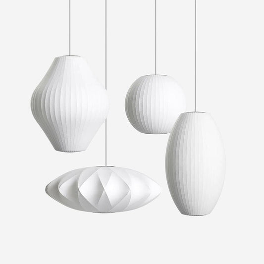 Nelson Bubble Pendant Lamp - Adjustable Height Kitchen Pendant Lighting Fixture 1