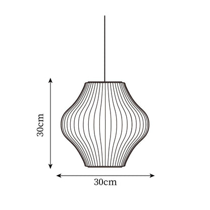 Nelson Bubble Pendant Lamp - Adjustable Height Kitchen Pendant Lighting Fixture 7