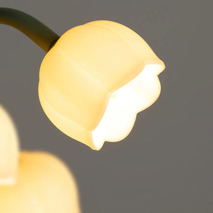 Bell Orchid Table Lamp for Living Room and Bedroom