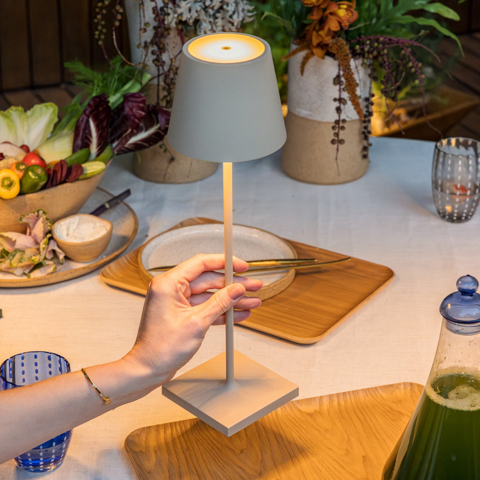 Portable Rechargeable LED Table Lamp - Touch-Dimming, Cordless & Stylish Design 7