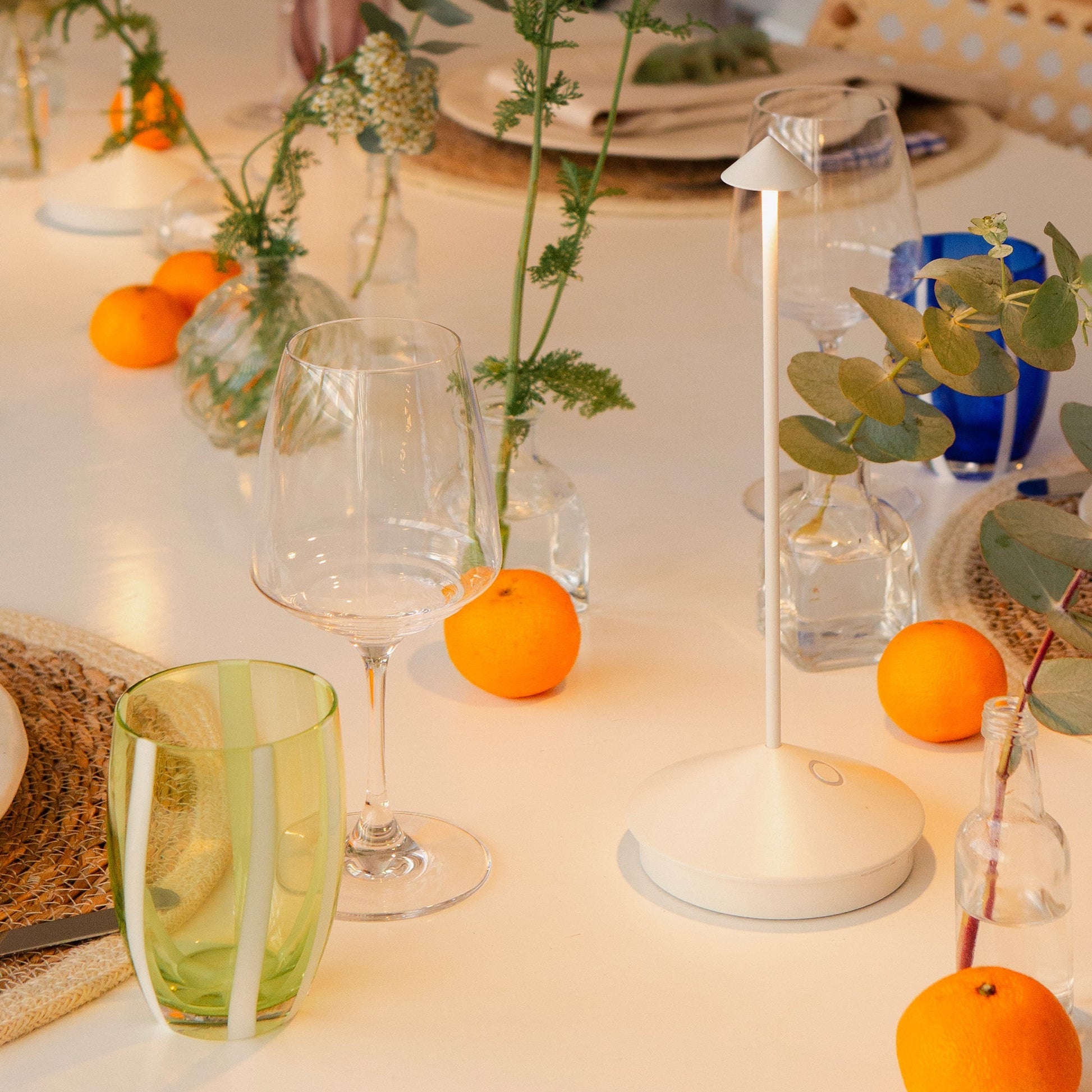 Portable Rechargeable Table Lamp - Touch-Dimmer, Battery Operated, Indoor/Outdoor Use 4