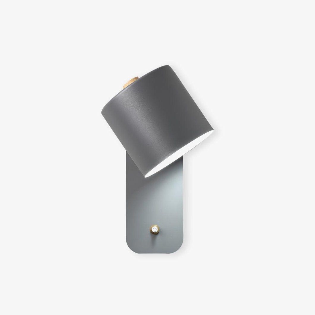Rotatable Cylinder Wall Lamp with 180-Degree Adjustment for Modern Interiors 1