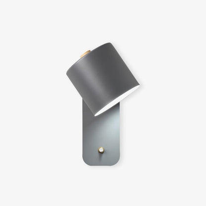 Rotatable Cylinder Wall Lamp with 180-Degree Adjustment for Modern Interiors 1