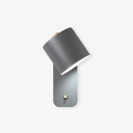 Rotatable Cylinder Wall Lamp with 180-Degree Adjustment for Modern Interiors 1