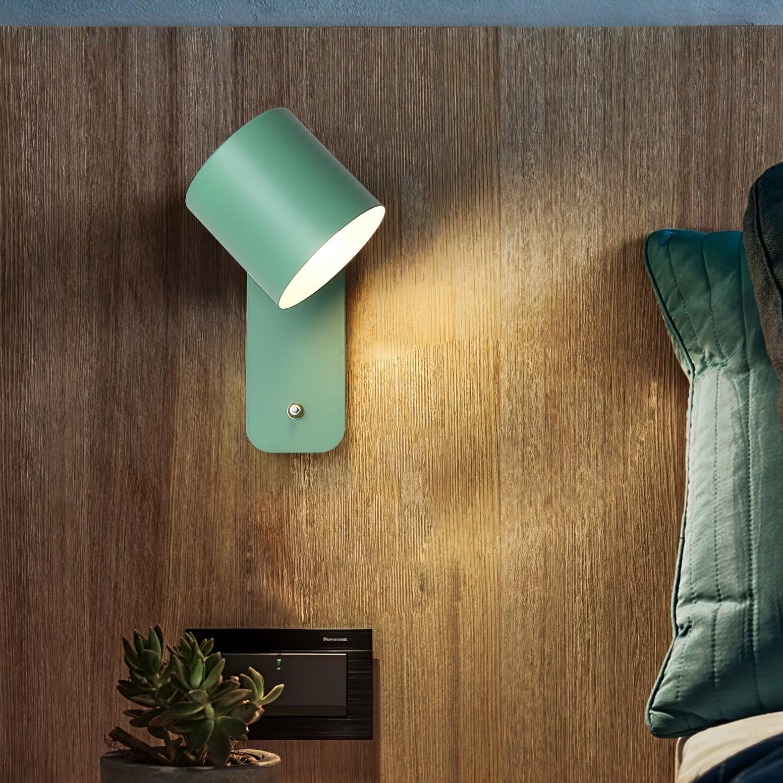 Rotatable Cylinder Wall Lamp with 180-Degree Adjustment for Modern Interiors 4