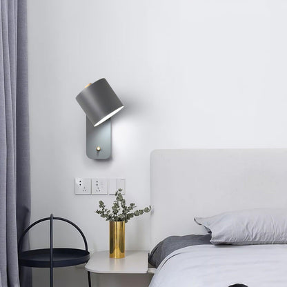 Rotatable Cylinder Wall Lamp with 180-Degree Adjustment for Modern Interiors 5