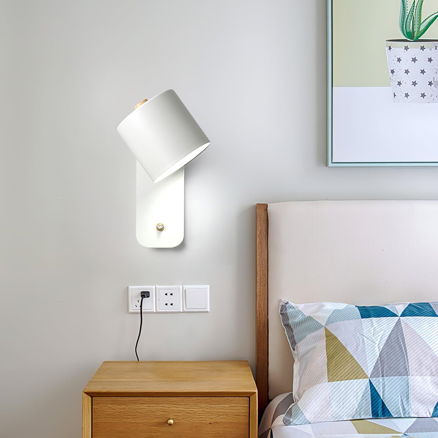 Rotatable Cylinder Wall Lamp with 180-Degree Adjustment for Modern Interiors 6