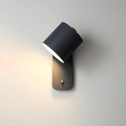 Rotatable Cylinder Wall Lamp with 180-Degree Adjustment for Modern Interiors 9