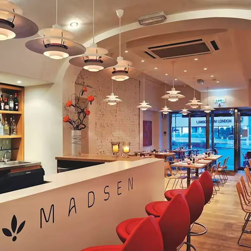 Modern Danish Pendant light Multilayer Metal Nordic Light